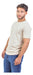 Men's Beige Slim Fit Lycra Jersey T-shirt, Bravo J.T.S Up to 3XL 1