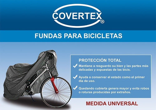 Funda Bici Bicicleta Tela Impermeable, No Son De Plastico 7