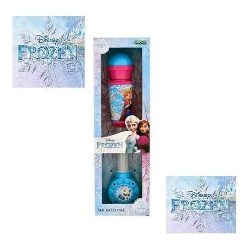 Ditoys Frozen Microphone with Lights, Sounds, and Applause MP3 0