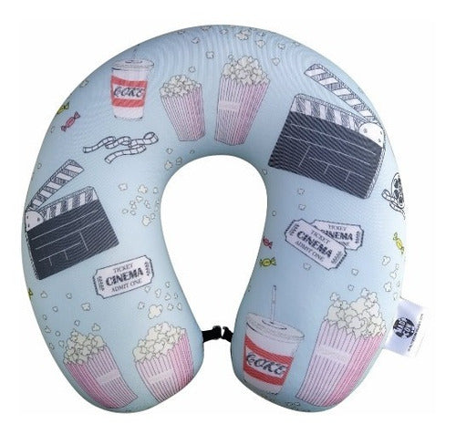 Microbead Neck Pillow + Soft Eye Mask for Sleeping and Traveling 5