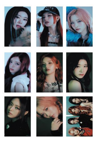 ITZY Photocards Fanmade X 10 Un 0