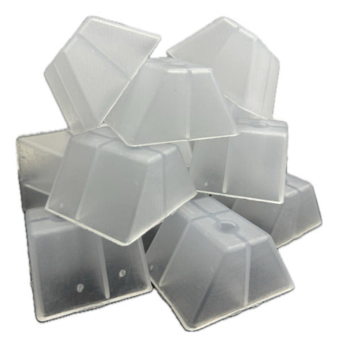 Taco Trapezoidal Econopanel Transparente Precio X 100 U 0