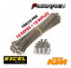 10 Rayos Y Niples Delanteros 21 Excel Ktm Sx 125/525 03-17 - Powertech Motos 1