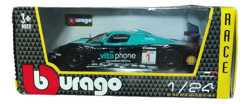 Mazeratti Mc12 1/24 Nuevo Burago Auto Colección 0