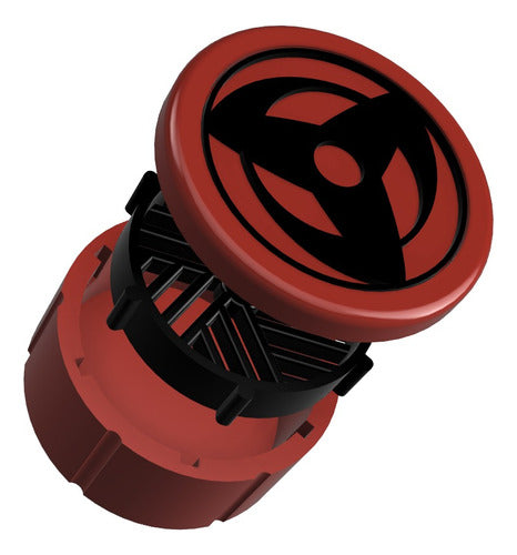 Galactic Grinders 3D Naruto Sharingan Kakashi Three-Part Grinder 4