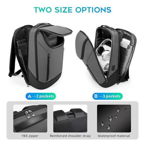 ~? Bange Business Smart Backpack Impermeable Ajuste 15.6 Pul 2