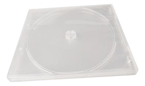 10x Capas Transparentes Para Cd, Capas Padrão Para Dvd, 0