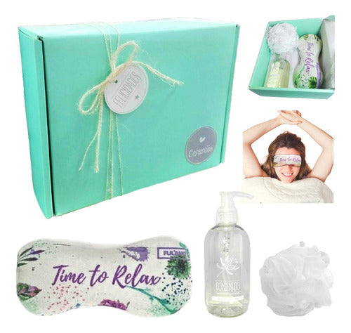 Luxurious Spa Gift Set for Christmas - Jasmine Aroma Relaxation Kit - Set Kit Regalo Navidad Gift Box Spa Jazmín Aroma Relax N30