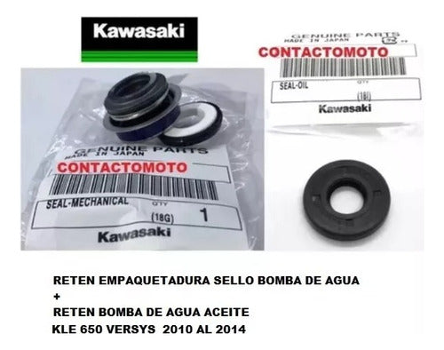 Kawasaki Reten Bomba Agua Y Aceite De Versys 650 Kle 1