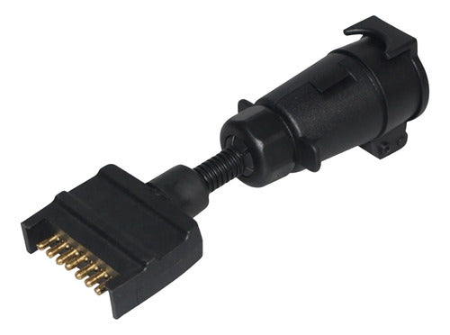 Conector Ficha Plano Trailer 7 Pin Nuevas Ranger Raptor Ford 0