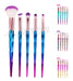 Beautifull Regalos Set of 5 Soft Gradient Handle Makeup Brushes 2