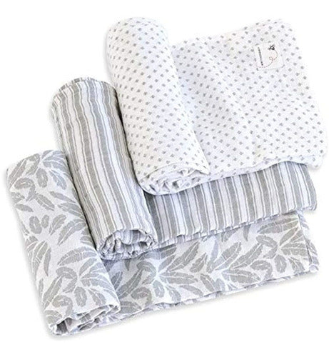 Burt's Bees Baby - Hm25785 - Swaddles, Mantas De Muselina De 0