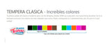 Tempera Solida Sifap Colores Clasicos Pack X 6 Unidades 1