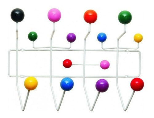 Eames Hang It All Retro Colorful Coat Rack 0