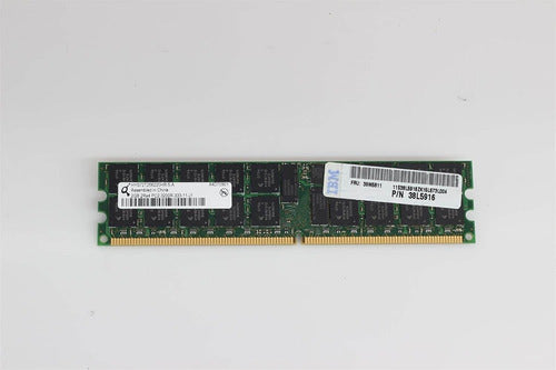 2GB DDR2 PC2-3200 400MHz 240-Pin ECC Registered CL3 IBM 39M5811 0