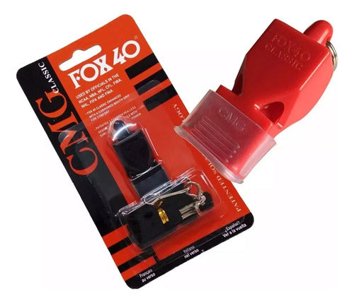 Fox 40 Classic Referee Whistle Pack of 3 6