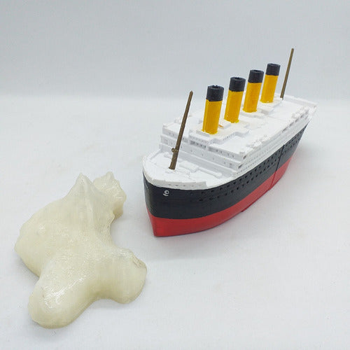 Kimac3d Titanic 15cm 2 Parts with Iceberg and Britannic 15cm (Floating) 1