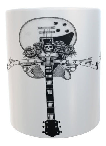 Taza Cerámica Guns N Roses Sublimada Varios Modelos 2