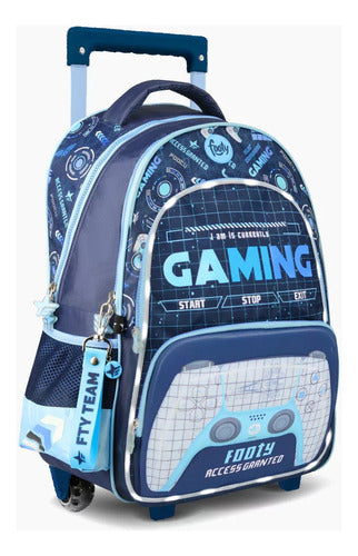 Footy Joystick Gaming Backpack with LED Lights 4