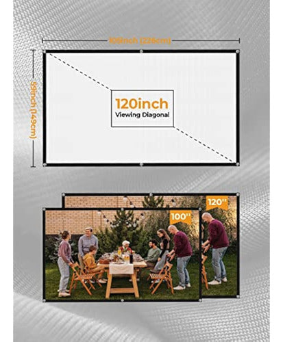 Wewatch - 120 Inch Projection Screen 1