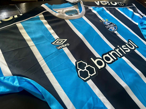 Official Gremio Home Jersey with Luis Suarez Print 4