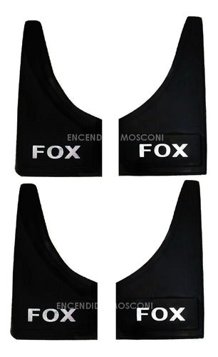 Set of 4 Rubber Mudguards for VW Gol Polo Fox Front Rear 0