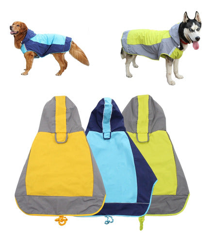 (y-8) Capas De Chuva Para Cães Com Capuz Para Gatos Roupas D 1