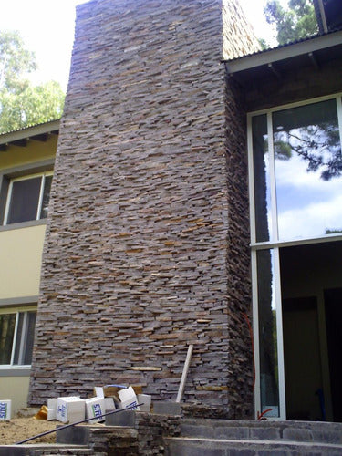 Lajas Quilmes Piedra Murete Porfido Revestimiento Pared Int/ext 1