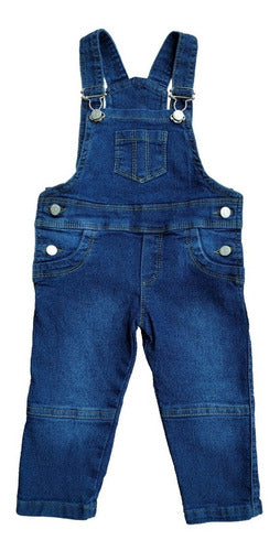 Jean Overall for 1-3 Years Old Boy/Girl Elastic Jumpsuit 8