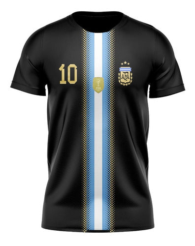 Argentina Champion 2022 3 Stars T-Shirt 0
