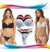 New Sensation Conjunto Armado Push Up Con Aro + Tanga Regulable Encaje 2