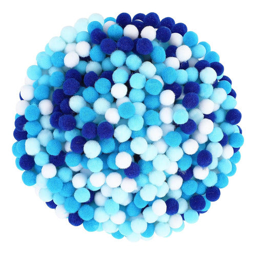 SEPGLITTER Blue Balls of 1cm for Decorations and Crafts 0