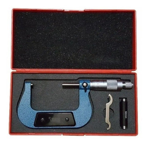 Isard Micrometer 50-75mm in Plastic Case 1