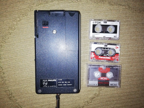 Grabadora Antigua Reportero Micro Cassette 3