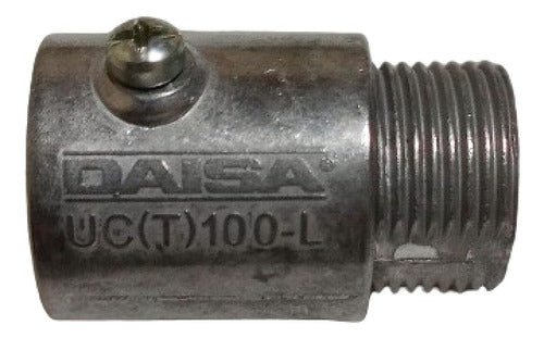 Daisa Conector Exterior Aluminio Para Caño 1 Pulg 0