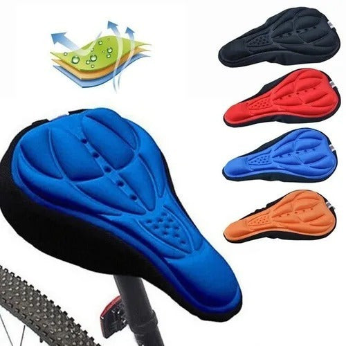 Bicycle Seat Cover Anatomic Padded Foam 7