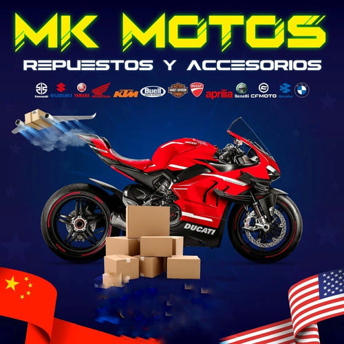 MK Motos Auxiliary Lantern Support for BMW G310 GS 1