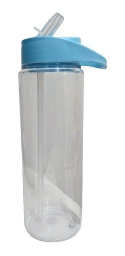 Cliker Botella Deportiva Plastica 750ml Estampable Logo Empresa 1