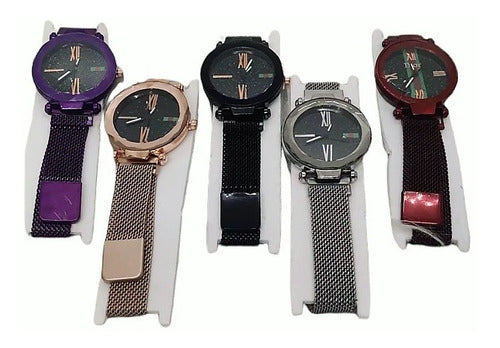 FW Starry Sky Type G Magnetic Strap Wristwatch - Set of 5 0