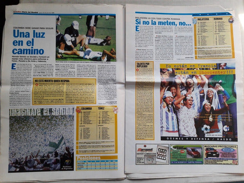 Revista El Gráfico Diario Del Mundial Nº 21 Junio 1998 - Arg 4