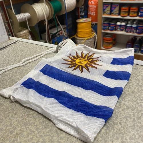 Belli Uruguay Flag 30x45 cm Ideal for Boats and Yachts - Nautical 1