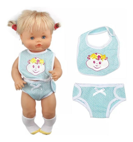 Ropita De Muñeca Bebé Reborn Otros Bebotes Babero Accesorios 0