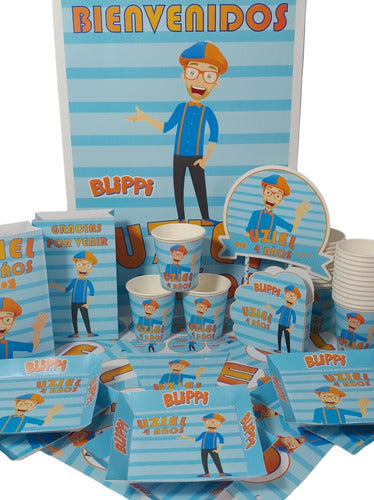 Cotillón Infantil Personalizado X 25 Blippi 0