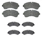 Mazfren Brake Pad Set for 4 Wheels Mercedes Benz Sprinter 516 0