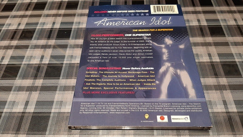 American Idol - Dvd 2002 - Importado Unico 2