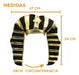 Manzana Cotillon Egyptian Pharaoh Costume Combo with Hat, Bracelet, and Staff 2