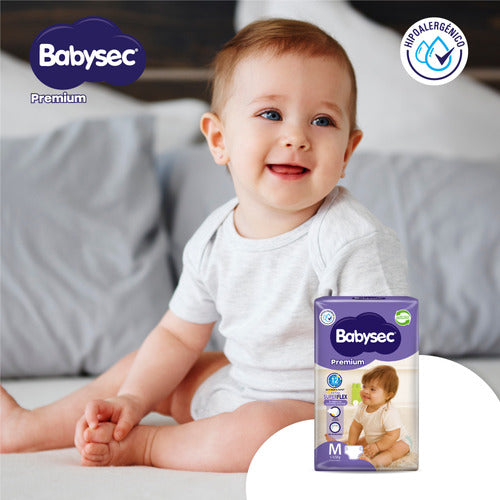 Pañal Babysec Premium Flexi Protect Talle M 68 Un. 2