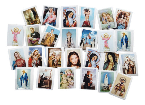 Imagen Ediciones Stickers Jesús, Virgen María, Santos, Ángeles X 25 Unidades 0