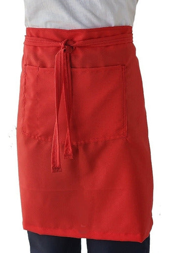 Linco Pack of 10 Premium Aprons with Pockets - Stain Resistant 2