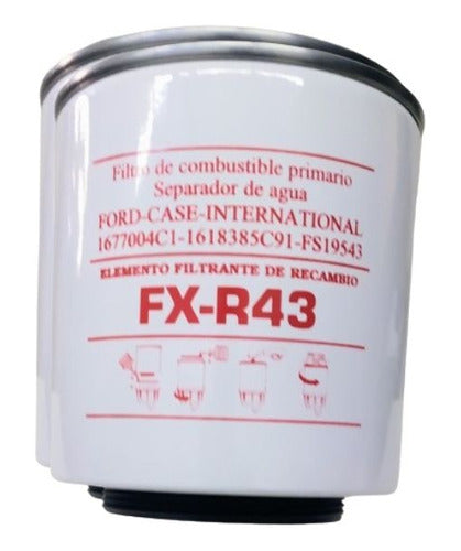 FILTREX Fuel Filter FX-R43 for Case 0